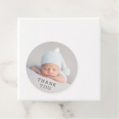 サンキューベビー生まれたばかりのBaby Showerスクリプト フェイバータグ (インサイチュ)