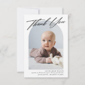 サンキューベビー誕生フォトコラージュ サンキューカード (正面)