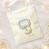 サンキューベビー象 フェイバーバッグ (クリップ留めされた状態)