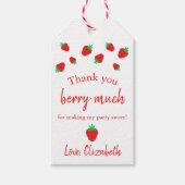 サンキューベリーマート誕生日サンキュー ギフトタグ (正面)