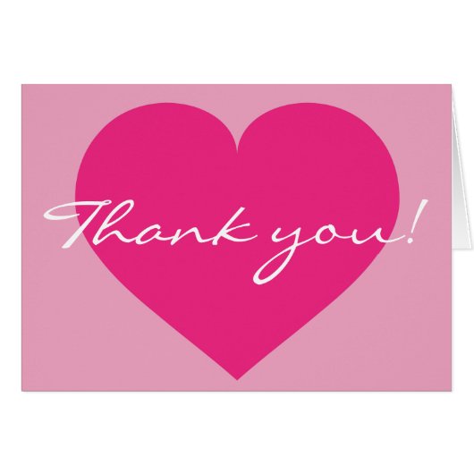 サンキューホットピンクハート (正面横)