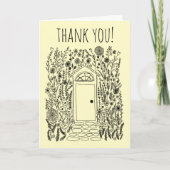 サンキューホームスイートホームガーデンドアカスタム カード (正面)