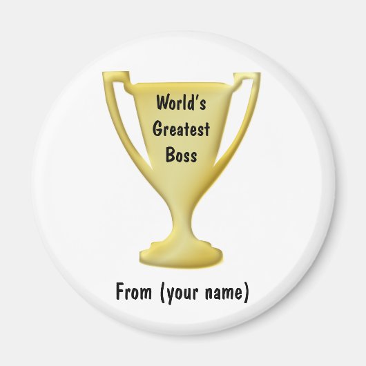 サンキューボスギフトマンジェ マグネット (正面)