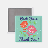 サンキューボス磁石 マグネット (正面/裏面)