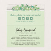 サンキューボタニカルグリーナリーユーカリプトゥスウッドカード (内部フラット)