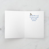 サンキューボランティアウォーター色《鳥》アメリカゴガラ引用文 サンキューカード (内部)