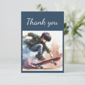 サンキューボーイズSKATEBOARDスケートボードボード サンキューカード (スタンド正面)