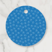 サンキューボーイベビーシャワーメッセージカード フェイバータグ (裏面)