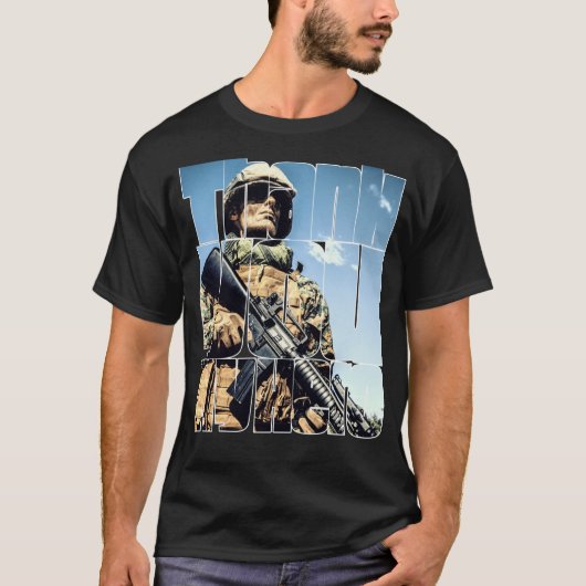 サンキューマイヒーロー軍隊退役軍人6 Tシャツ (正面)