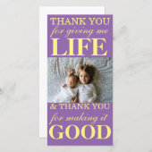 サンキューマザーデイカード サンキューカード (正面/裏面)