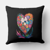 サンキューママ&パパ装飾用クッション- Heartful Gift クッション (裏面)