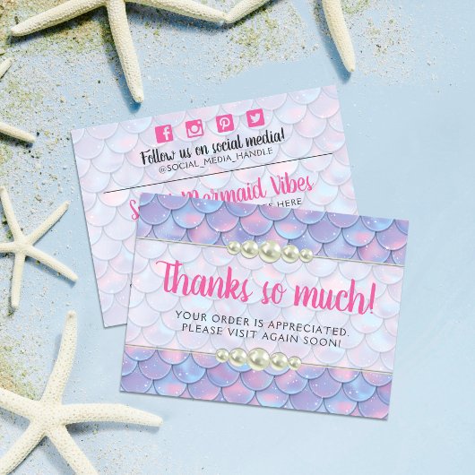 サンキューマーメイドテールスケール&パールブティックショップ ポストカード