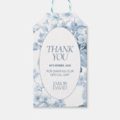 サンキューメッセージカードブルートイレデジュイ ギフトタグ (正面)