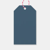 サンキューメッセージカード青グラデーション水色 ギフトタグ (裏面)