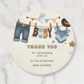 サンキューメッセージカード フェイバータグ (正面)