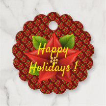 サンキューメリークリスマスメッセージカード