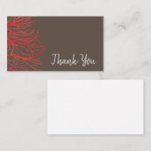 サンキューモダンシンプル抽象芸術アート ノートカード (正面/裏面)