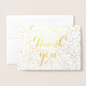 サンキューユーヒトデスプリンクスタイリッシュズビーチトレンディー 箔カード (封筒付き正面)