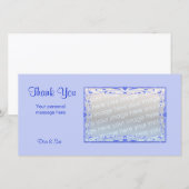 サンキューライトブルー サンキューカード (正面/裏面)