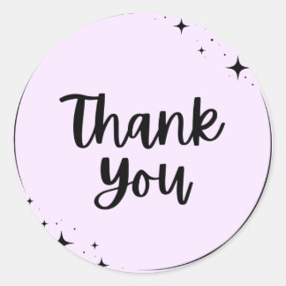 サンキューラウンドラベル ラウンドシール