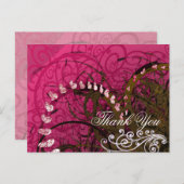 サンキューラズベリーハート ポストカード (正面/裏面)