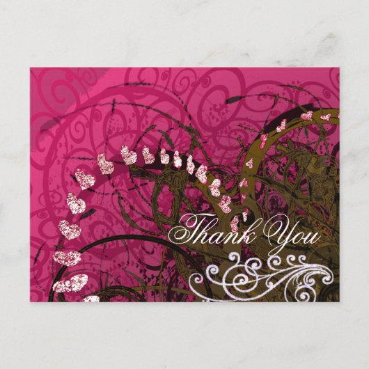 サンキューラズベリーハート ポストカード (正面)