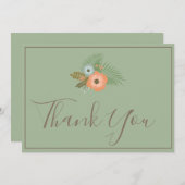 サンキューラブリーグリーンフローラ サンキューカード (正面/裏面)