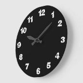 サンキューラブル先生 ラージ壁時計 (傾斜)