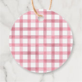 サンキューラベルとピンクベビーバニーガール フェイバータグ (裏面)