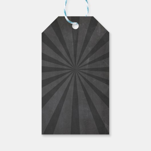 サンキューラベルシュガーメッセージカードチョーク結婚ズ ギフトタグ (裏面)