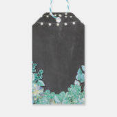 サンキューラベルチョークメッセージカードズショ結婚キュリー ギフトタグ (裏面)