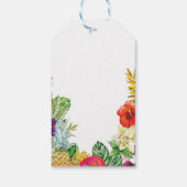 サンキューラベルビーフアロハティキルアウ（ハワイ式宴会）パイナップル ギフトタグ (裏面)