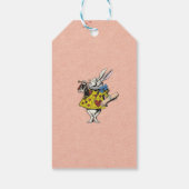 サンキューラベルビーフワンダーランド結婚ウサギ ギフトタグ (裏面)