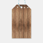 サンキューラベルフローラチョークパンプキンブライダルシャワー ギフトタグ (裏面)