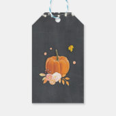 サンキューラベルメッセージカードカボキンチョーク結婚ズ ギフトタグ (裏面)