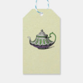 サンキューラベルワンダーランドティーポットブライダルシャワー ギフトタグ (裏面)