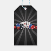 サンキューラベル素朴ブライダルシャワーラスベガス ギフトタグ (裏面)