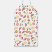 サンキューラベル |メッセージカード |トロピカルフルーツ ギフトタグ (裏面)