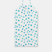 サンキューラベル |メッセージカード |青いバルーン ギフトタグ (裏面)