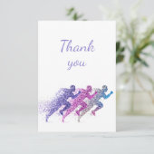 サンキューランナーランニングイベントマラソン サンキューカード (スタンド正面)