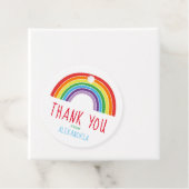 サンキューレインボーバースデーパーティーガールズカラフル フェイバータグ (インサイチュ)