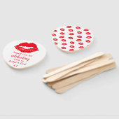 サンキューレッドキス パーソナライズされた ハンドファン (組立なし)