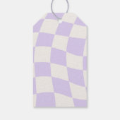 サンキューレトロGroovy 1stバースデーパーティーのお願い ギフトタグ (裏面)