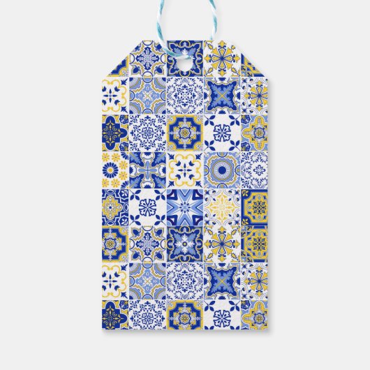 サンキューレモ地中海のンウェディングシャワー特典 ギフトタグ (裏面)