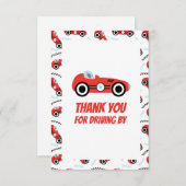 サンキューレーシングカーテーマカード エンクロージャーカード (正面/裏面)