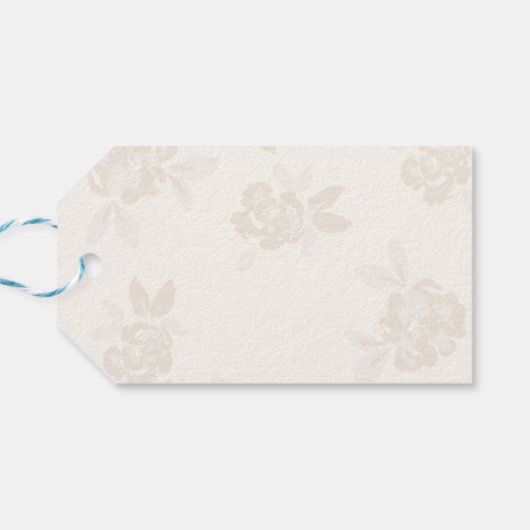 サンキューワきらめくインボトルブラックボウ ギフトタグ (裏面横)