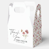 サンキューワイルドフラワー ブライダルシャワー フェイバーボックス (オープン)