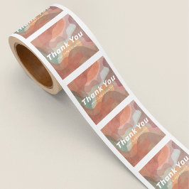 サンキューワークウォーターカラー スクエアシール