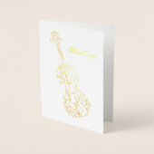 サンキューヴァイオリンスケッチ 箔カード (正面)