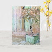 サンキューヴァンゴッホ絵画 カード (黄色い花)